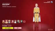 Saitama is now in Fortnite (Image via Epic Games)